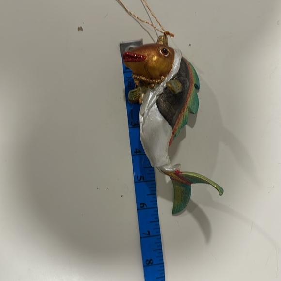 Unique Fish Christmas Ornament - Picture 10 of 11